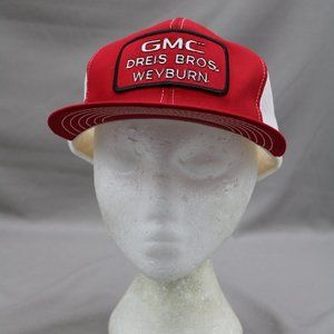 Vintage Patched Trucker Hat - GMC Dreis Bros Weyburn SK - Adult Snapback